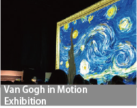 Van Gogh in Motion Exhibition