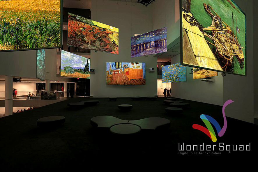 動く ゴッホ 展